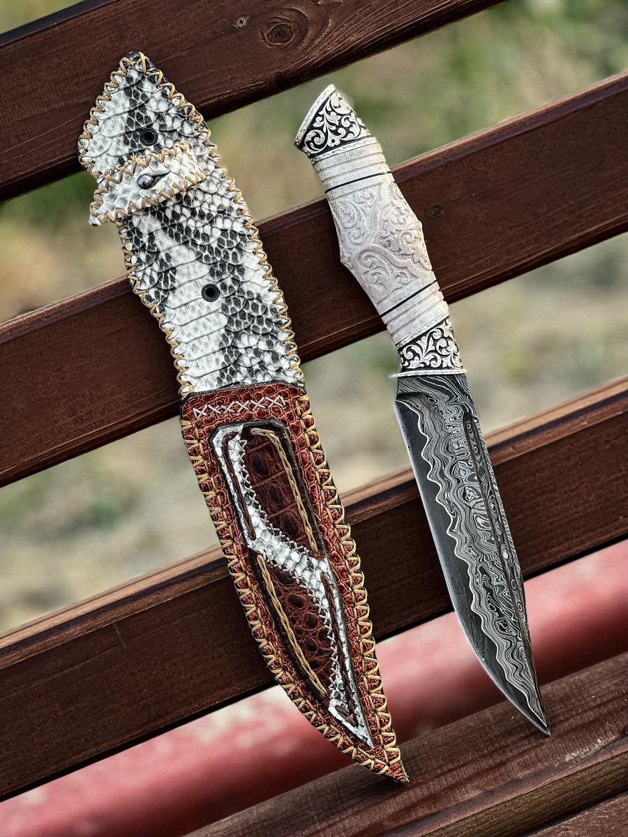Авторский нож «Серебро» 