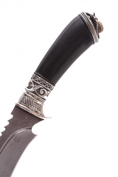 Авторский нож «Паук» (дамаск)