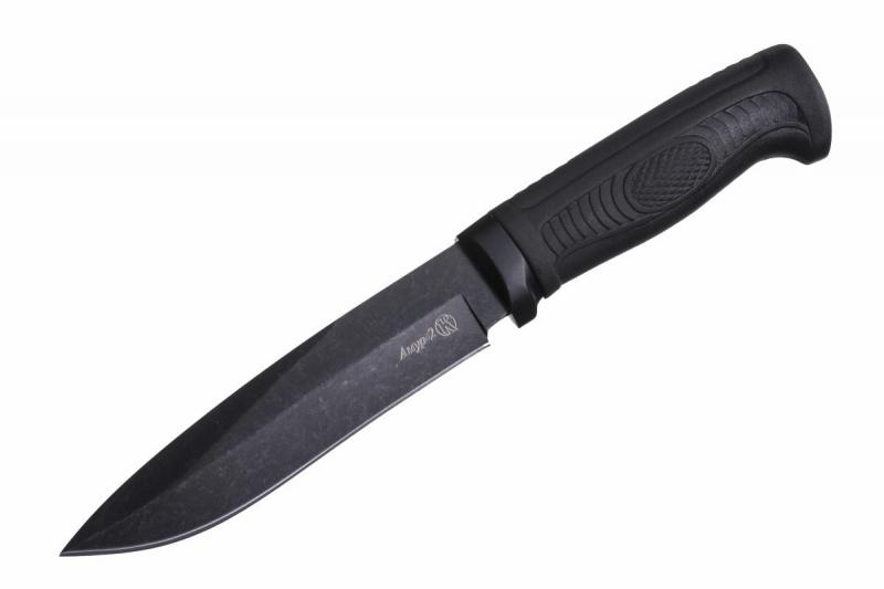 Разделочный нож «Амур-2 чёрный» 