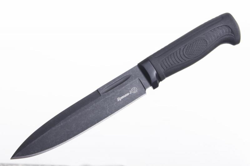 Разделочный нож «Иртыш-2 чёрный» 