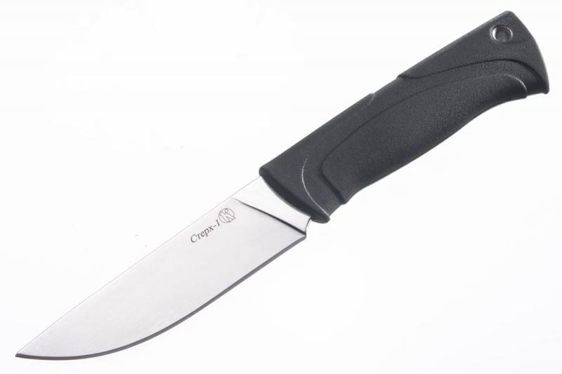 Разделочный нож «Стерх-1 рукоять эластрон полированный» 