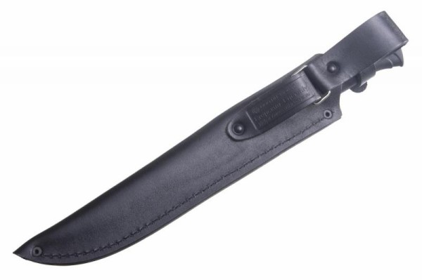 Разделочный нож «Егерский рукоять эластрон чёрный»