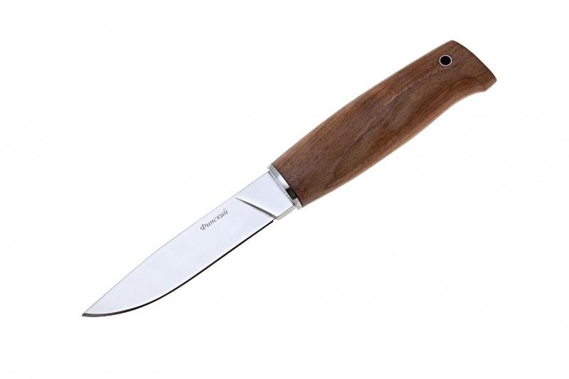 Разделочный нож «Финский рукоять дерево полированный» 