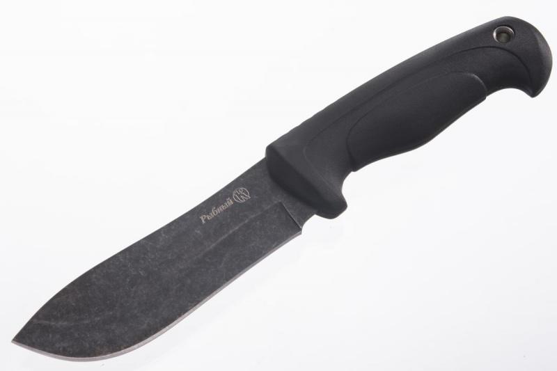 Разделочный нож «Рыбный чёрный» 