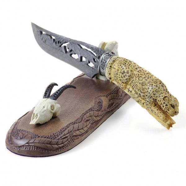 Авторский нож «Ягуар» (дамаск)