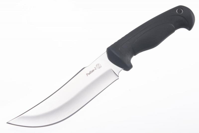 Разделочный нож «Рыбак-2 рукоять эластрон полированный» 