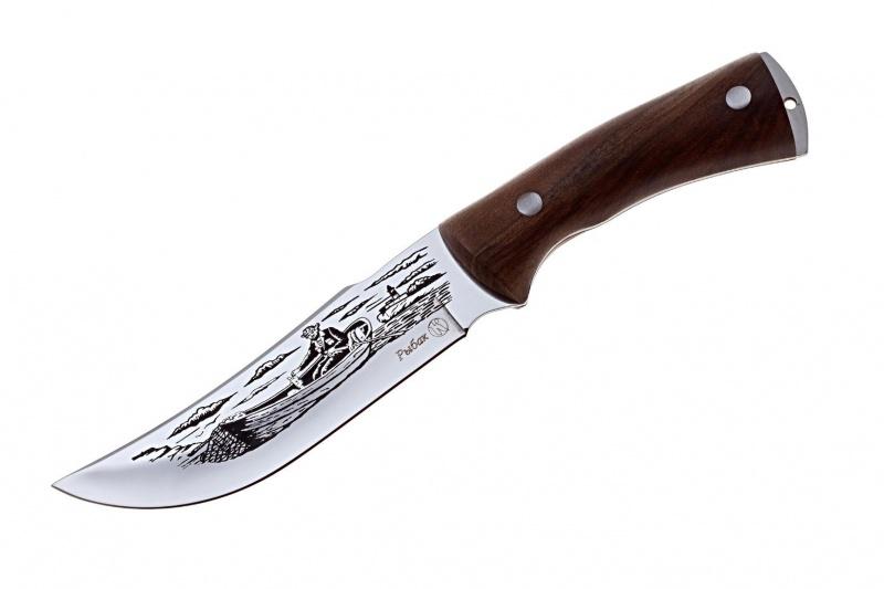 Разделочный нож «Рыбак-2 рукоять дерево» 