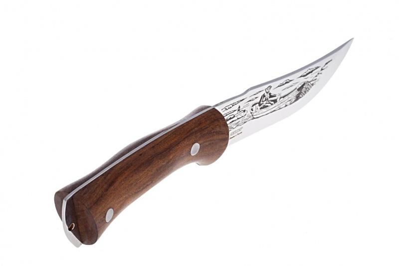 Разделочный нож «Рыбак-2 рукоять дерево» 