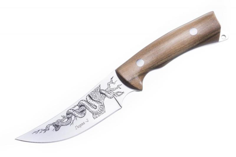 Разделочный нож «Гюрза-2 рукоять дерево» 