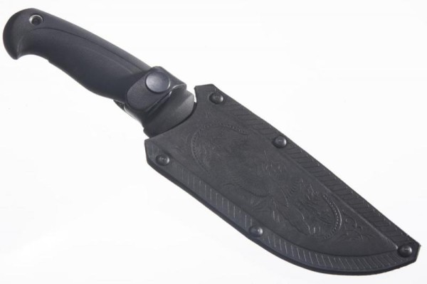 Разделочный нож «Фазан рукоять эластрон чёрный»