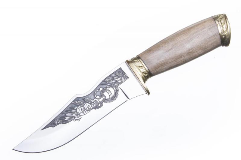 Разделочный нож «Зодиак латунь» 