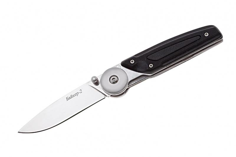 Складной нож «Нож складной Байкер-2 рукоять ABS пластик»
