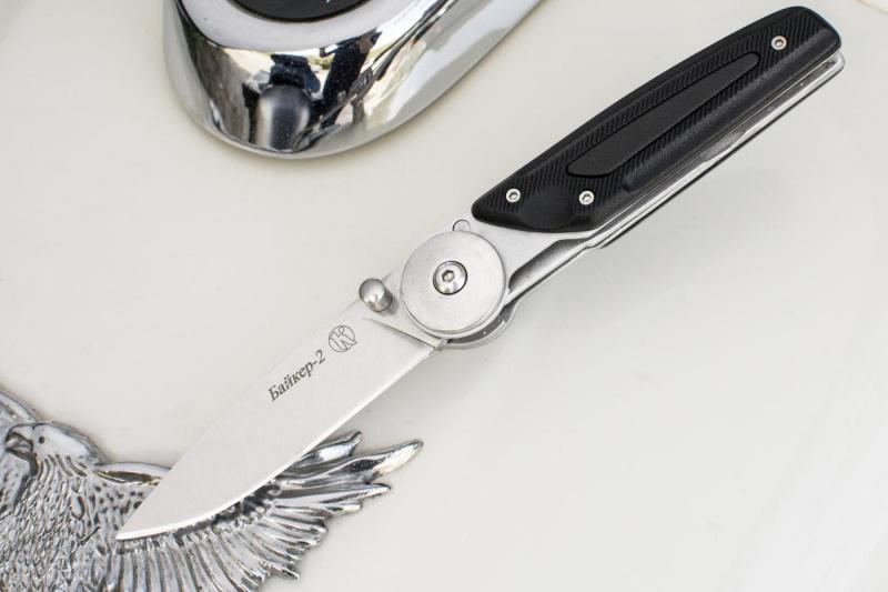 Складной нож «Нож складной Байкер-2 рукоять ABS пластик»