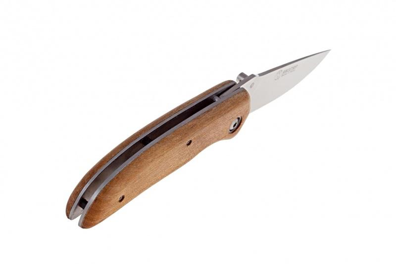Складной нож «Нож складной Ирбис рукоять дерево»
