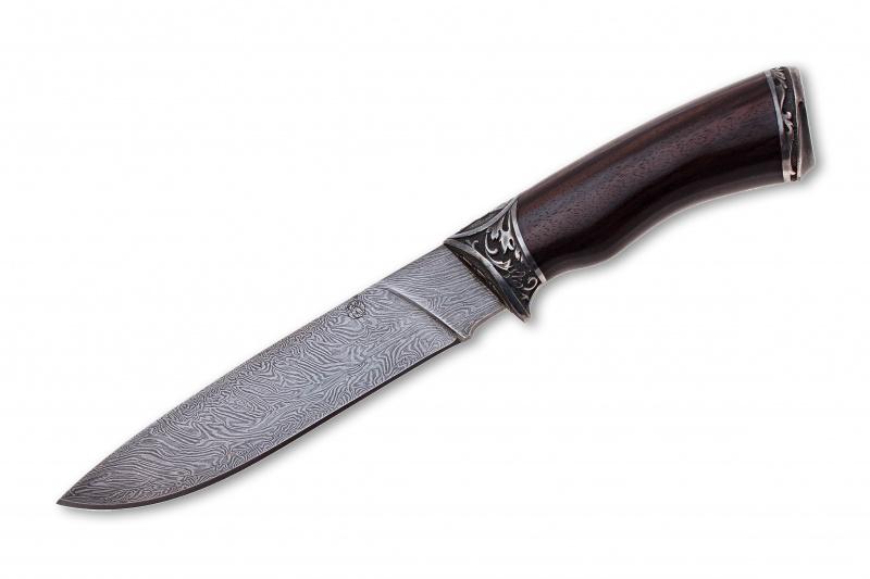 Авторский нож «Стерх-2 Пантера» (дамаск)