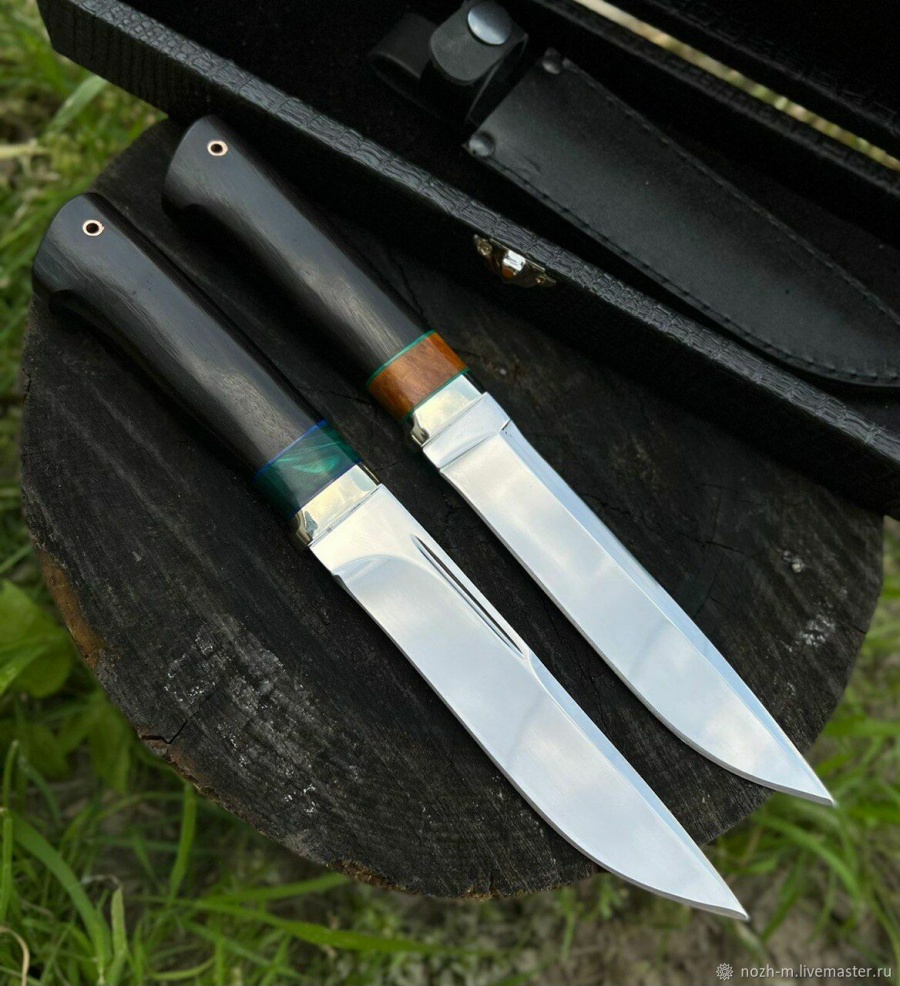 Авторский нож «Боец» (абрикосовый, 95х18)