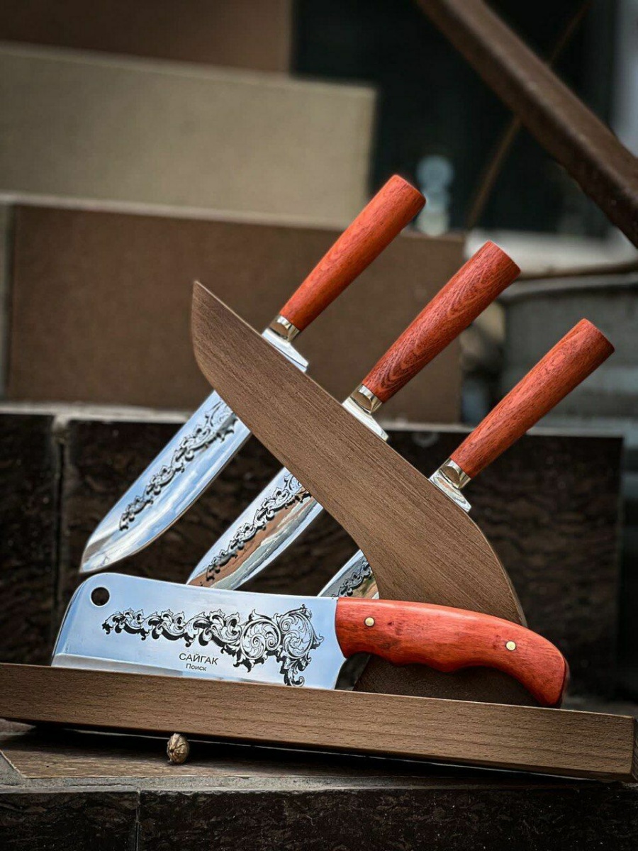 Кухонные ножи «Набор хозяйки» (ь 40х13)