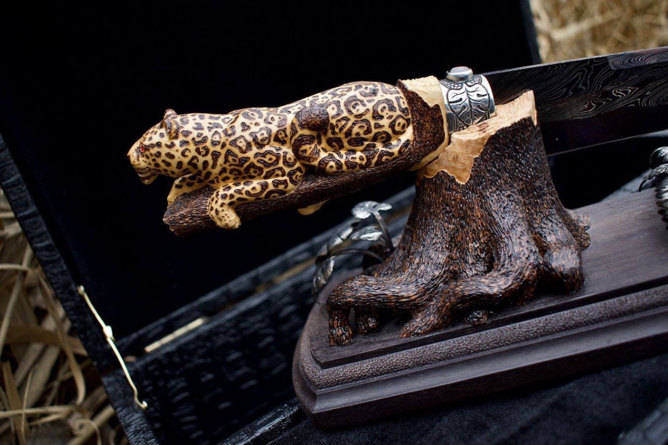 Авторский нож «Леопард» 
