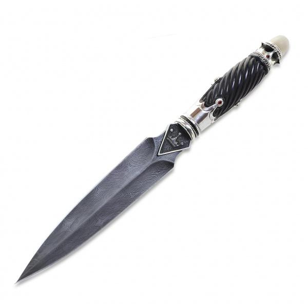 Авторский нож «Корона» (дамаск)