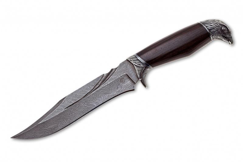 Авторский нож «Сокол» (дамаск)