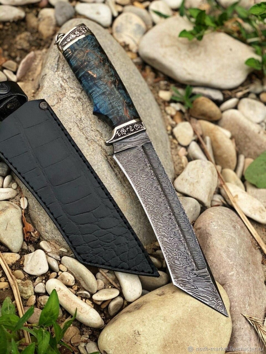 Авторский нож «Нож » (дамаск)