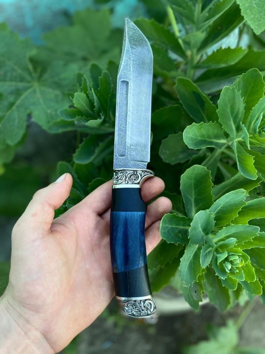 Авторский нож «Амфибия» (абрикосовый, 110х18)
