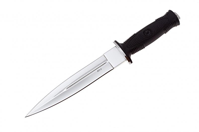 Охотничий нож «КО-2 рукоять эластрон полированный» 