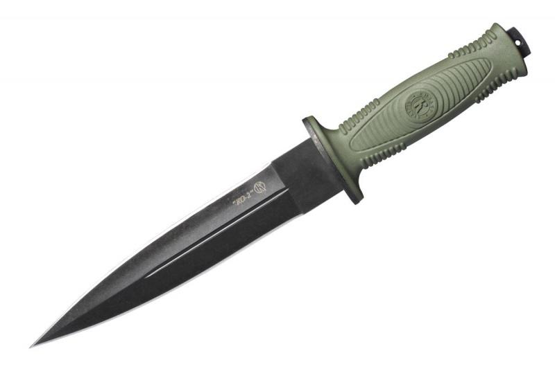 Охотничий нож «КО-2 рукоять эластрон Хаки» (aus-8)