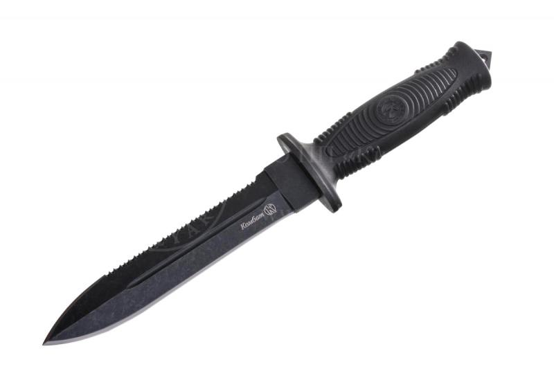 Охотничий нож «Комбат чёрный» 