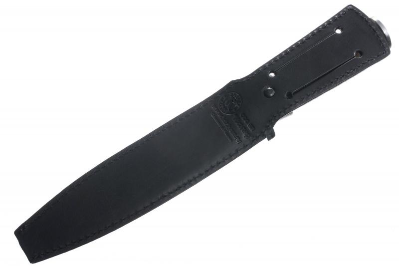 Охотничий нож «Сталкер рукоять эластрон чёрный» (aus-8)