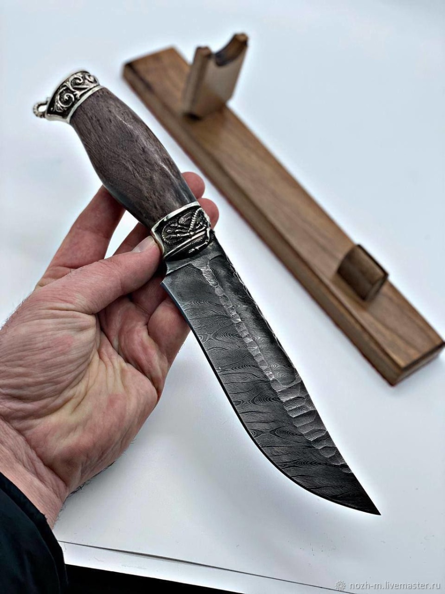 Авторский нож «Дербент» (абрикосовый, 110х18)