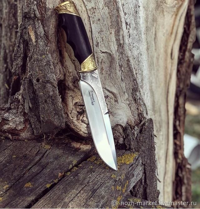 Авторский нож «Беркут 2» (абрикосовый, х12мф)